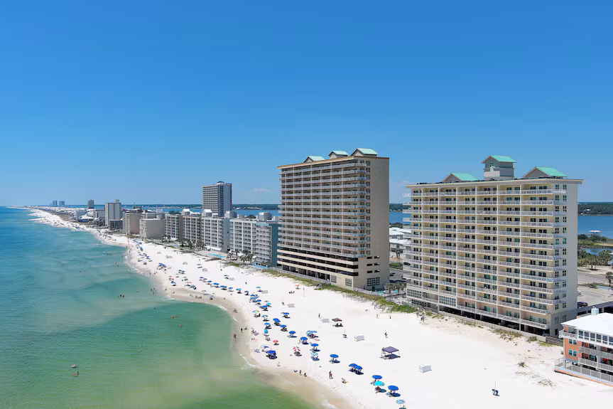 Crystal Shores condos in Gulf Shores